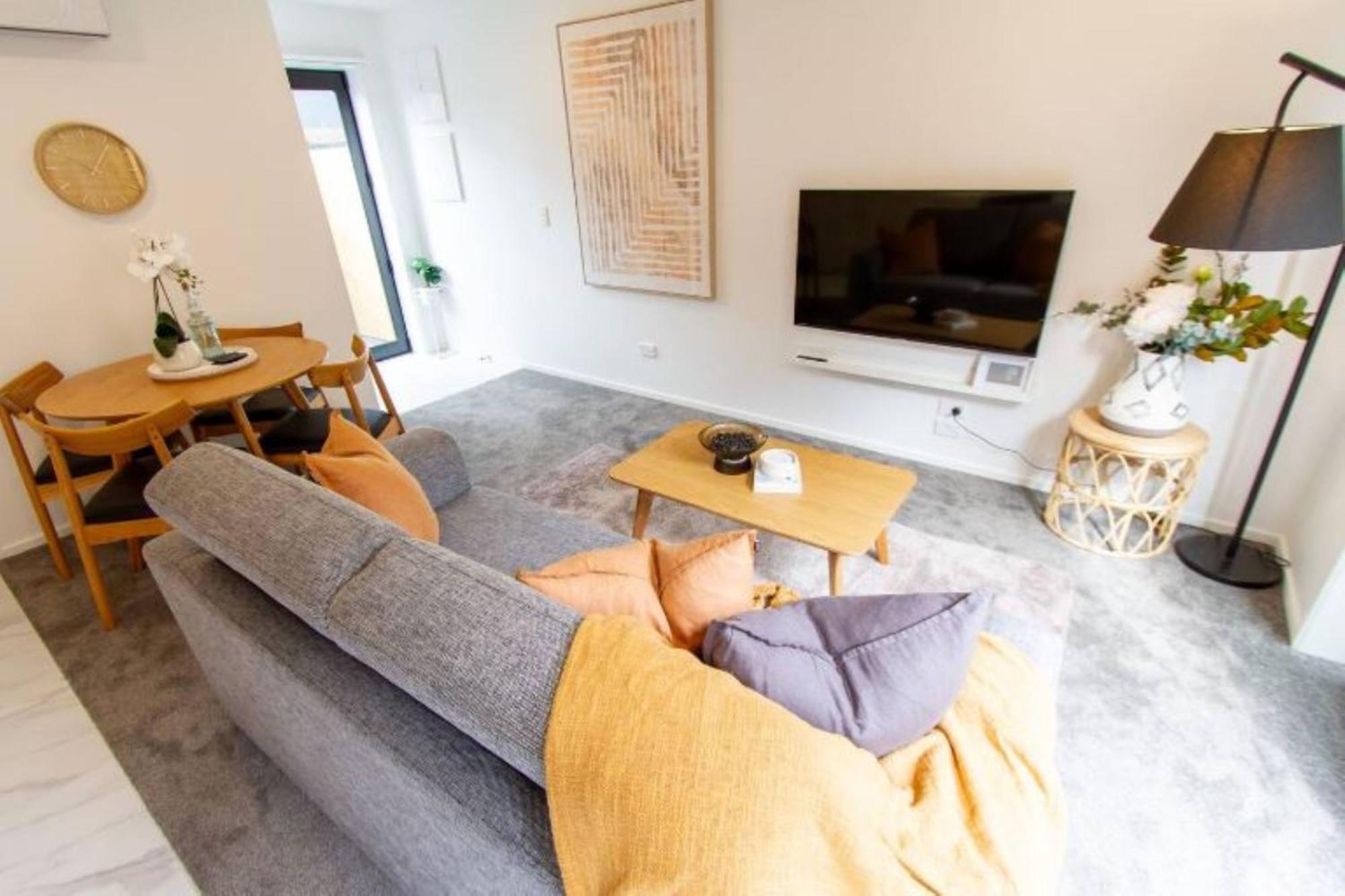 Christchurch Entertainment Hub 2 Bed 2 Bath W Carpark Luaran gambar