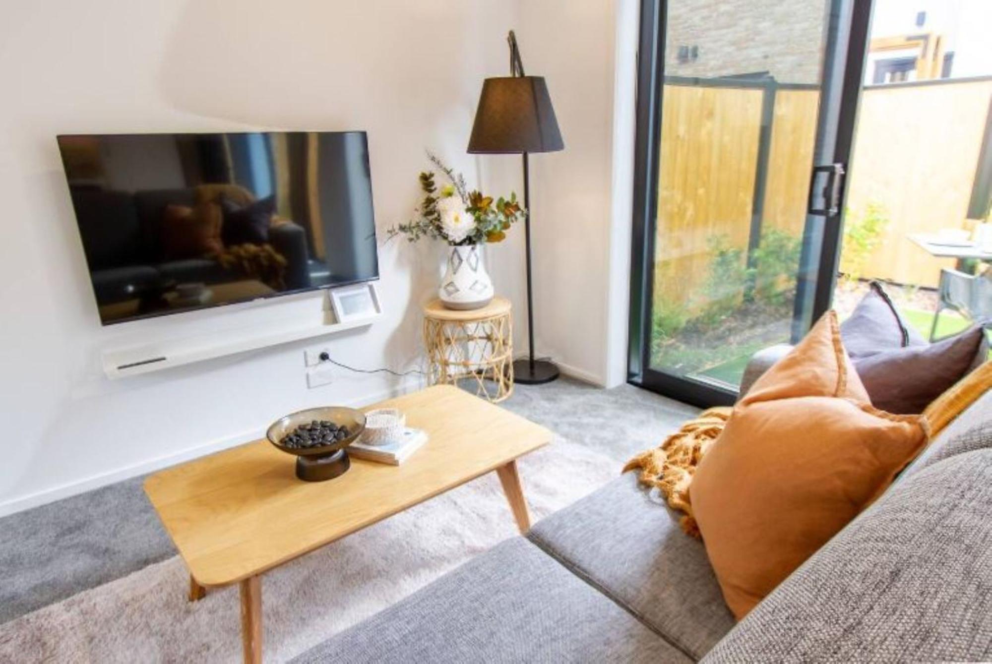 Christchurch Entertainment Hub 2 Bed 2 Bath W Carpark Luaran gambar